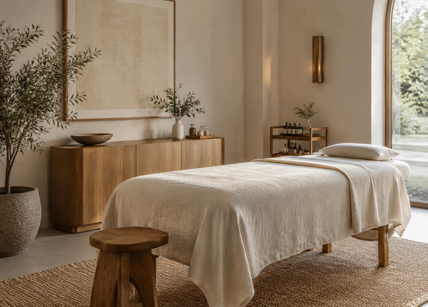 TRIONE acupuncture treatment room