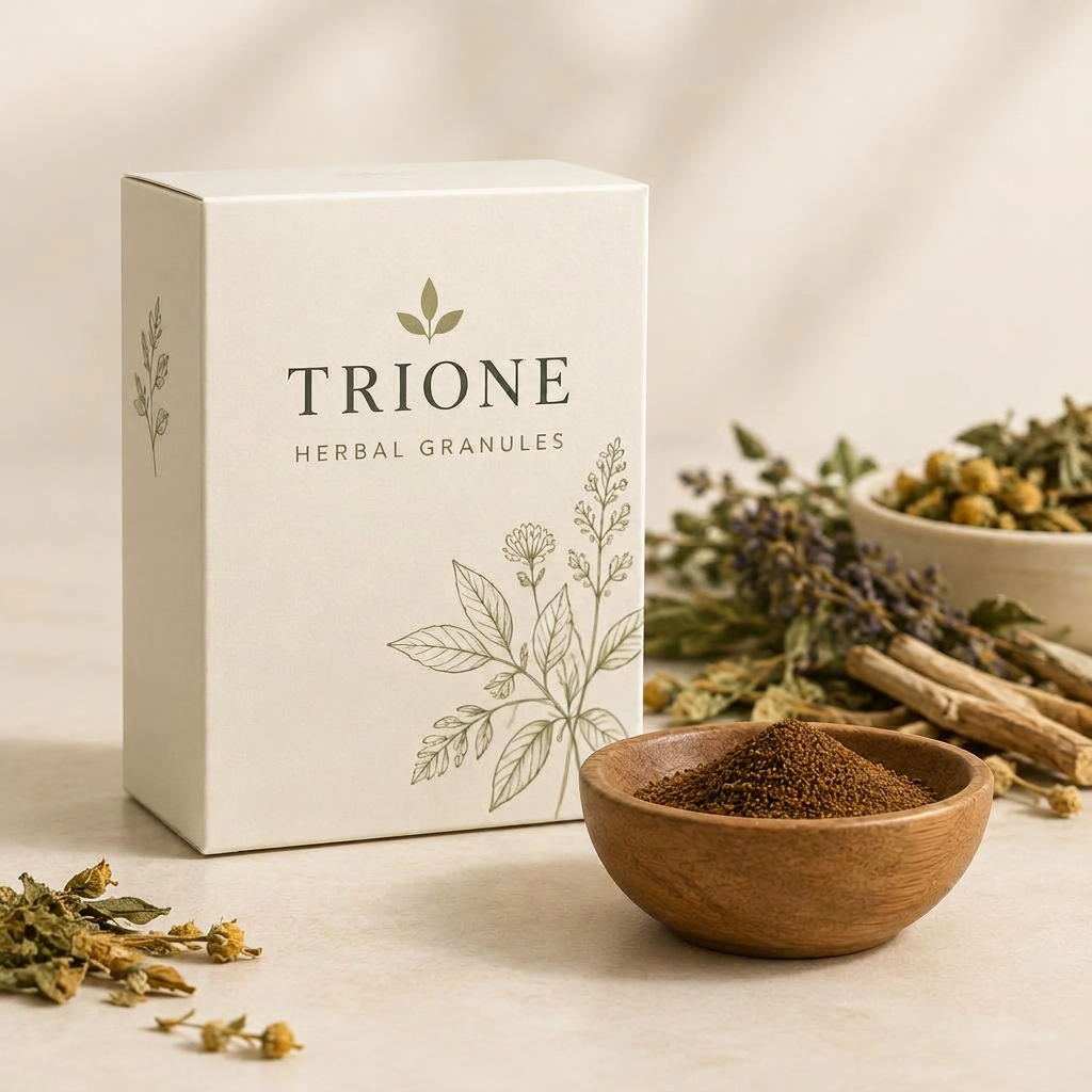 TRIONE Herbal Granules concept image